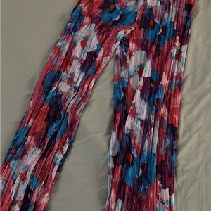 Fashion Nova Multicolor Pleated Skirt